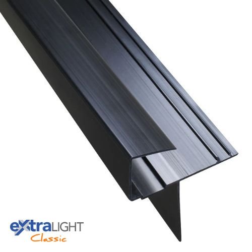 Extralight Classic Black Dry Verge, with extralight classic logo