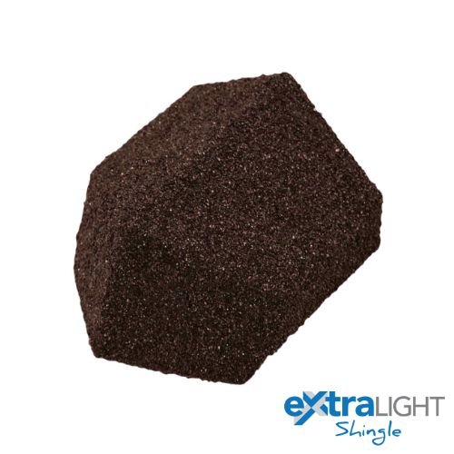 ExtraLight 90 degree Hip End Cap in Walnut colour