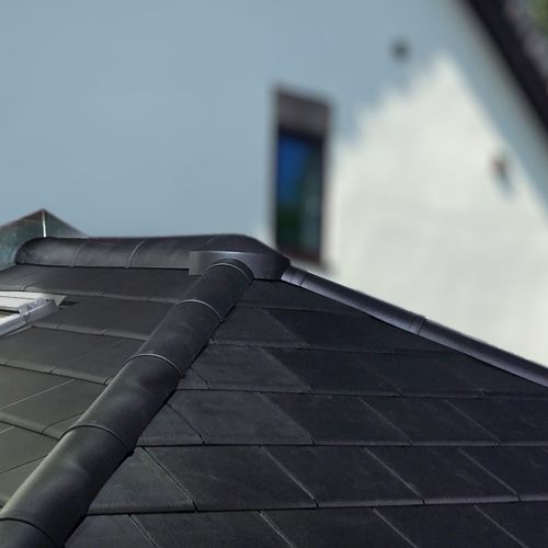 ExtraLight Classic Tiles extralight classic conservatory roof tiles black